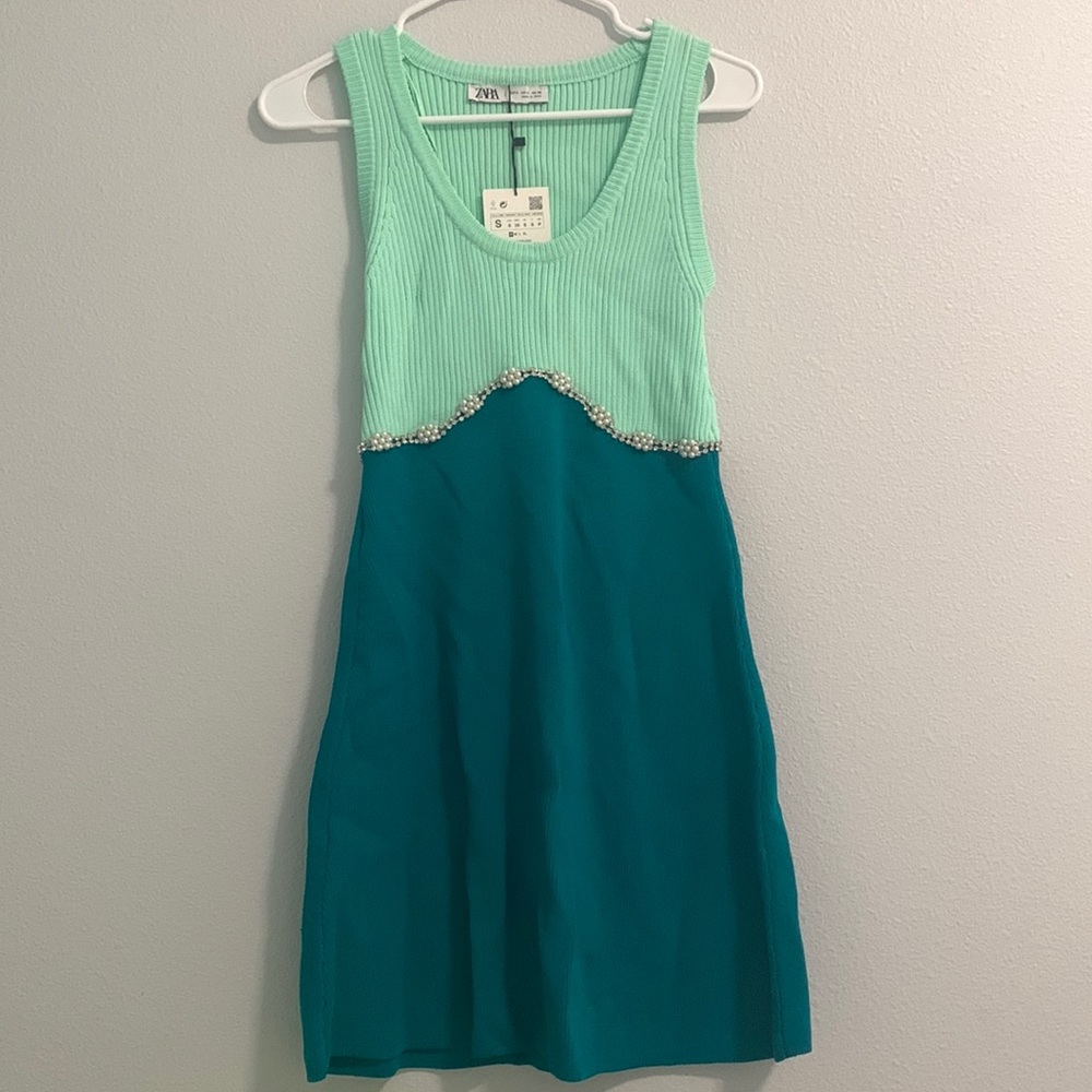 Size small knit dress from Zara.